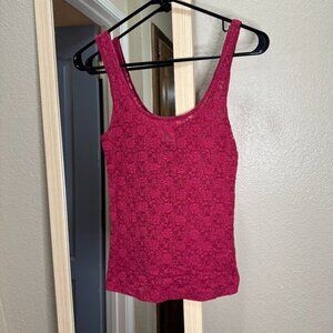 🌈5/$25🌈 C&S Red Lace Top